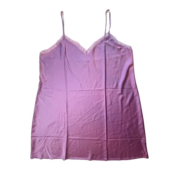 International Concepts Babydoll Chemise Lingerie Purple Strappy Sexy Plus XXL - Picture 12 of 14
